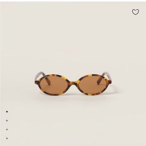 Miu Miu Regard Tortoise Shell Sunglasses